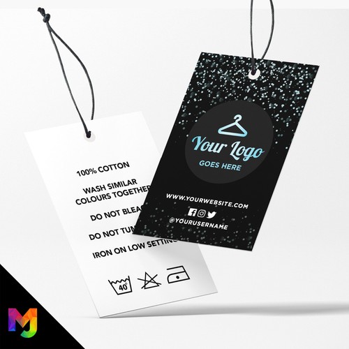 Custom clothing swing tags - clothing,