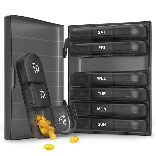 Weekly pill box organiser - pill, 3