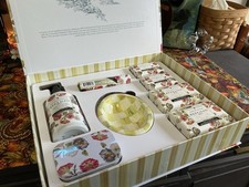Mackenzie Childs BEEKMAN 1802 Morning Glory Huge Gift Set - Rare Find Great Gift