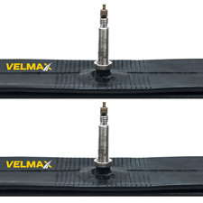 VELMAX 2x 700 x 18c 23c 25c Inner Tubes 60mm Presta Valve Race Road Bike (PAIR)