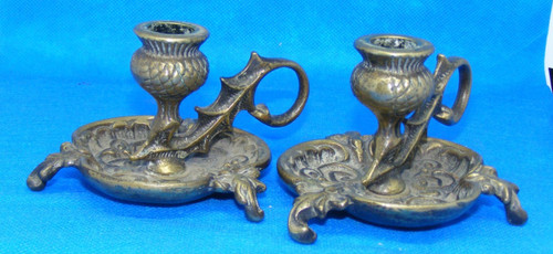 Pair antique english solid - of,