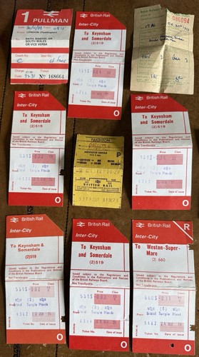 British rail train tickets - rail,