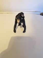Chimpanzee Animal Toy Mother and Baby Play Set Figures ELC