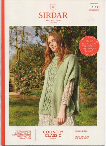 Sirdar knitting pattern - pattern, 10163
