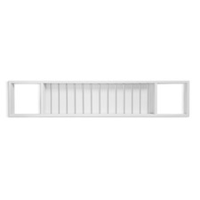 Bamboo Bath Bridge Tray White