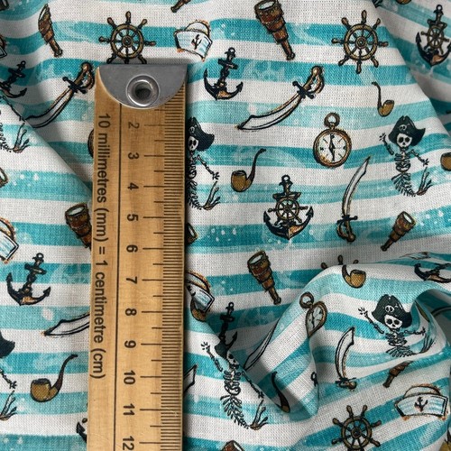 100 cotton pirates nautical - pirates,
