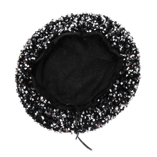 1pc fall and sparkly beret - fall,