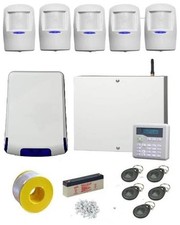 Wired burglar alarm system - wired,