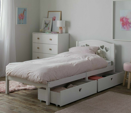 Home mia single bed frame - bed, with