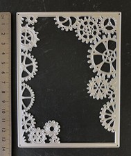 Clock Cogs metal die Set Gears