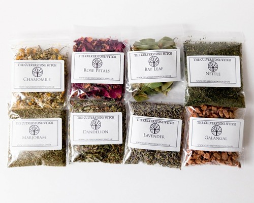 Set large herb sachets - set,