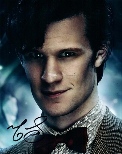 Matt smith autographed 8x10 - smith,