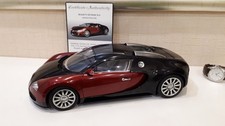 1/12 Scale Autoart 2009 Bugatti Veyron EB16.4 Black/Red Met Limited ed  12531