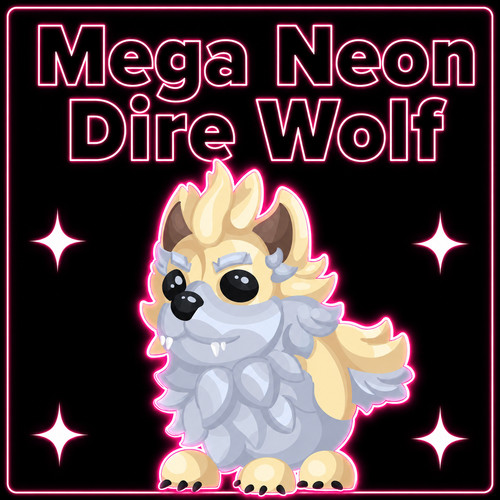 Mega neon dire - mega, (very