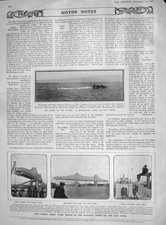 Old Antique Print 1907