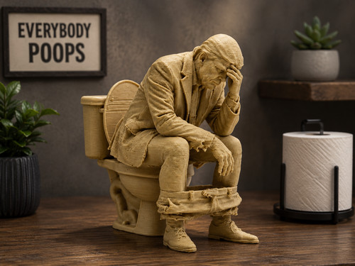 Donald trump toilet - donald,