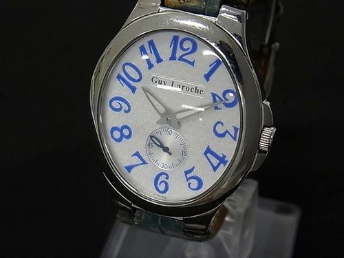 Guy laroche oval stainless - guy,