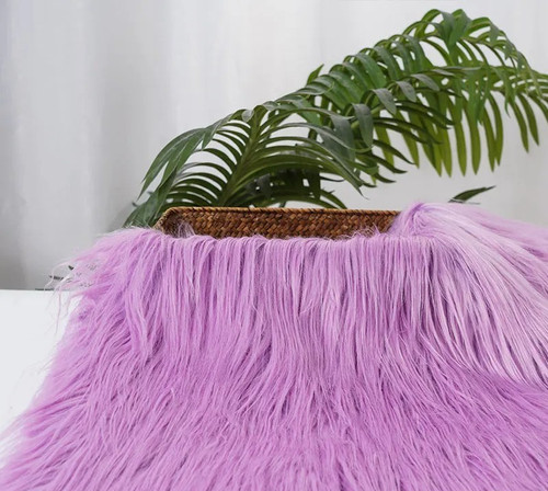 Luxury long haired - faux, fur