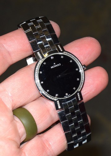 Mens movado diamond - mens,