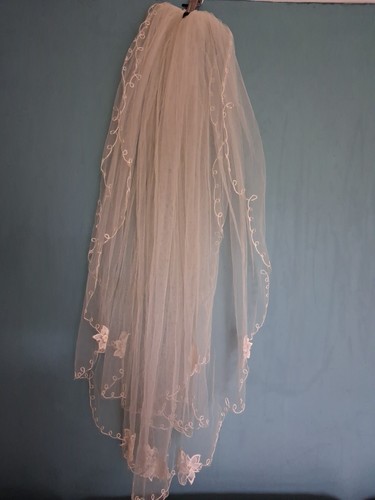 Ivory wedding veil tier - wedding,
