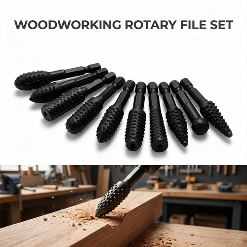 Wood carving rotary - wood, set