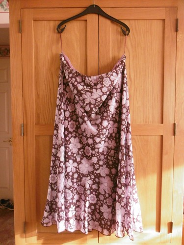 Ladies lined floral - lined, skirt