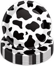 Cow Print Plate Farmer