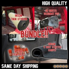Van Sound Deadening & Insulation Kit & Free Carpet Lining VW T 2 2.5 3 4 T5 T6
