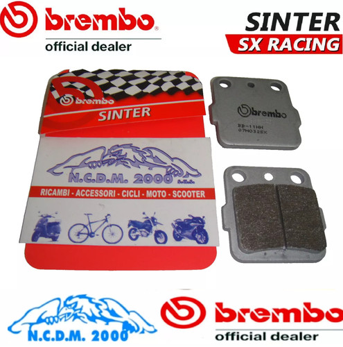 Rear brembo brake pads left - brembo,