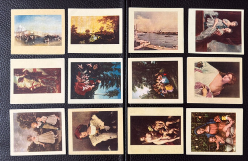 Cigarette cards famous - cigarette,