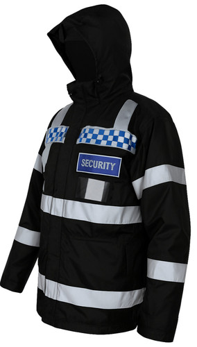 Security work rain jacket - work,