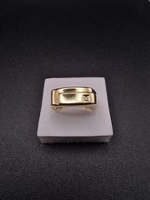 9ct Gold Diamond Signet Ring