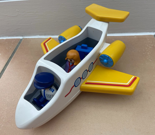 Playmobil plane with pilot - playmobil,