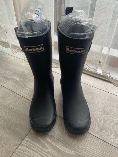 Barbour black wellington boots - barbour,