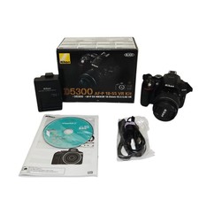 Nikon D5300 DSLR Camera + AF-P