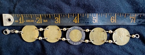 Vintage italian lira double - lira,