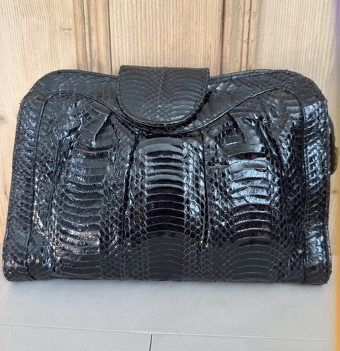 Renee black clutch bag - clutch,