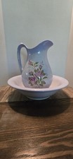 Antique Water Pitcher and Bowl Set