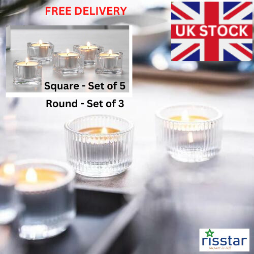 Glass tea light - tea,