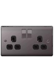 5x LAP Double 13A 2-Gang SP