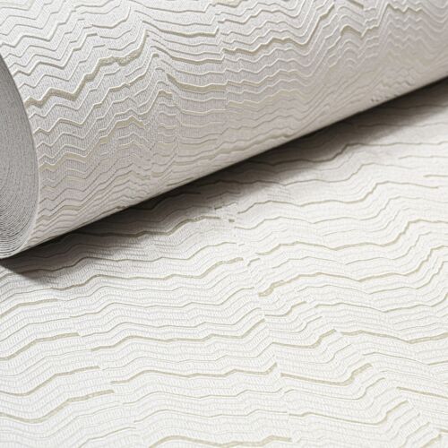 Plain white wave wallpaper - plain,