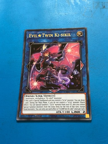 Yugioh ultra rare evil twin - yugioh,