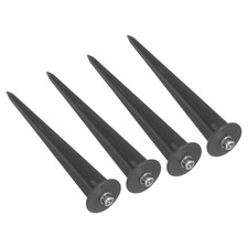  4 Pcs Garden Solar Uplighters