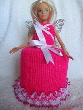 HAND KNITTED  FAIRY  DOLL