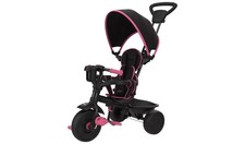 Deluxe Zoomee Trike 4 in 1 Grows With Your Child Pink Black 10M+