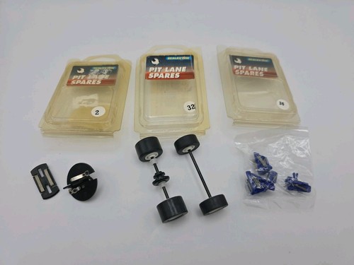 Scalextric pit lane spares - scalextric,