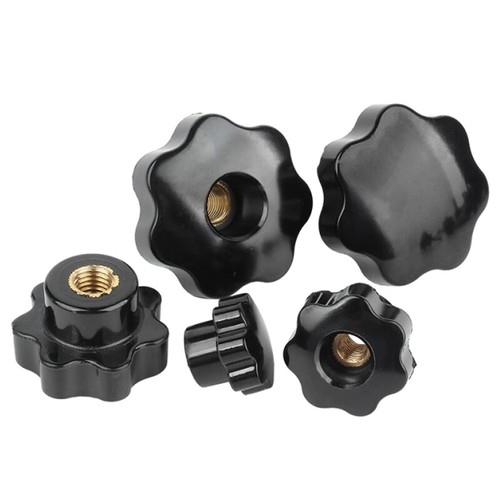 Bakelite thumb screw black - thumb,