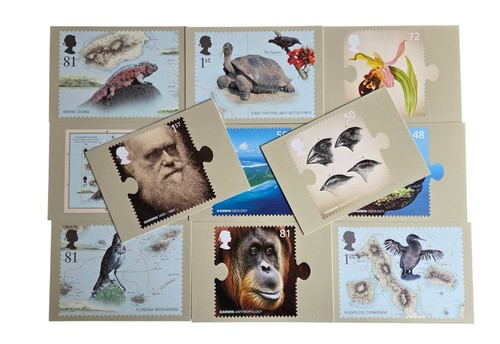 Darwin royal mail stamp - darwin,