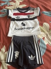 Manchester United Baby Away Kit 3-6 Months Snapdragon