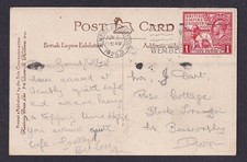 GB 1925 Wembley Exhibition NZ